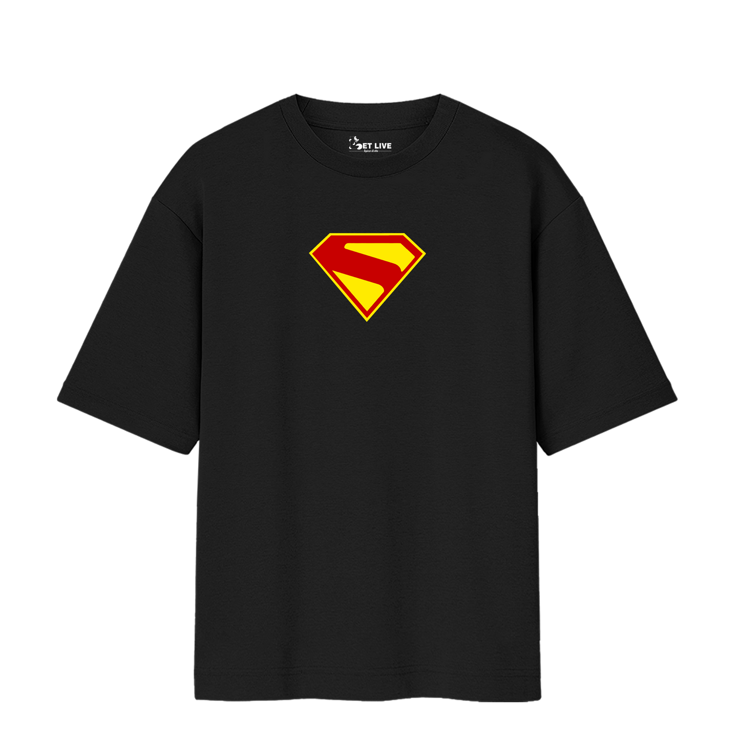 SUPERMAN S-SHIELD OVERSIZED TSHIRT
