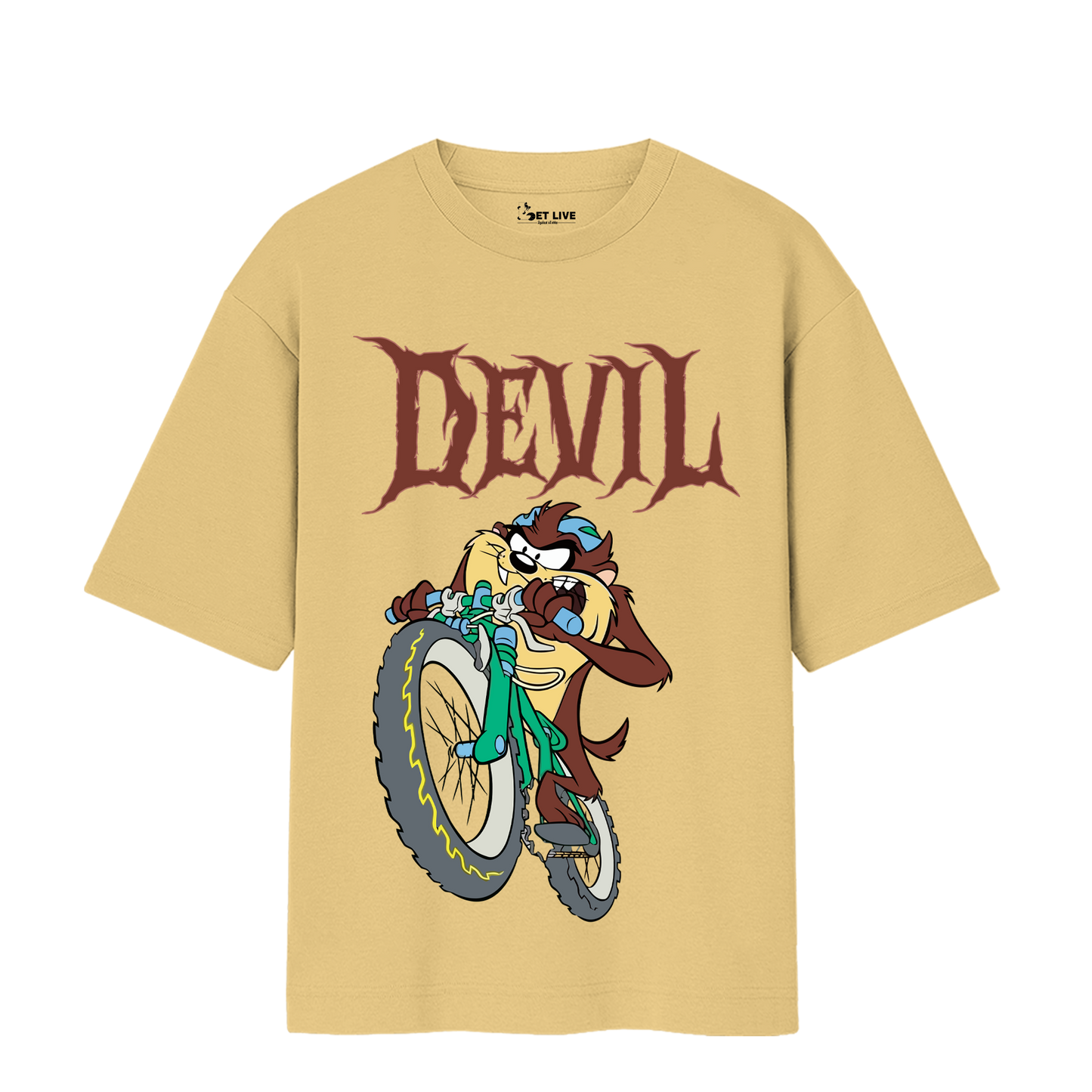 TASMANIAN DEVIL OVERSIZED T-shirt