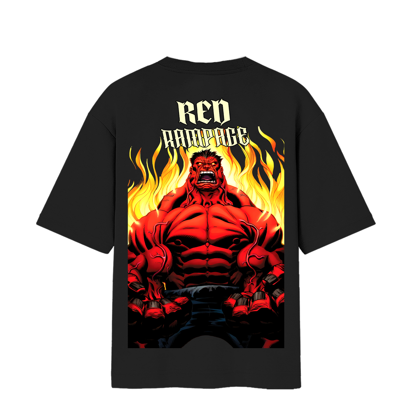 RED RAMPAGE - HULK