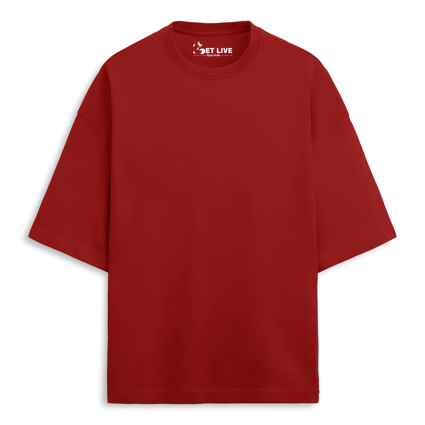 RED OVERSIZED T-SHIRT