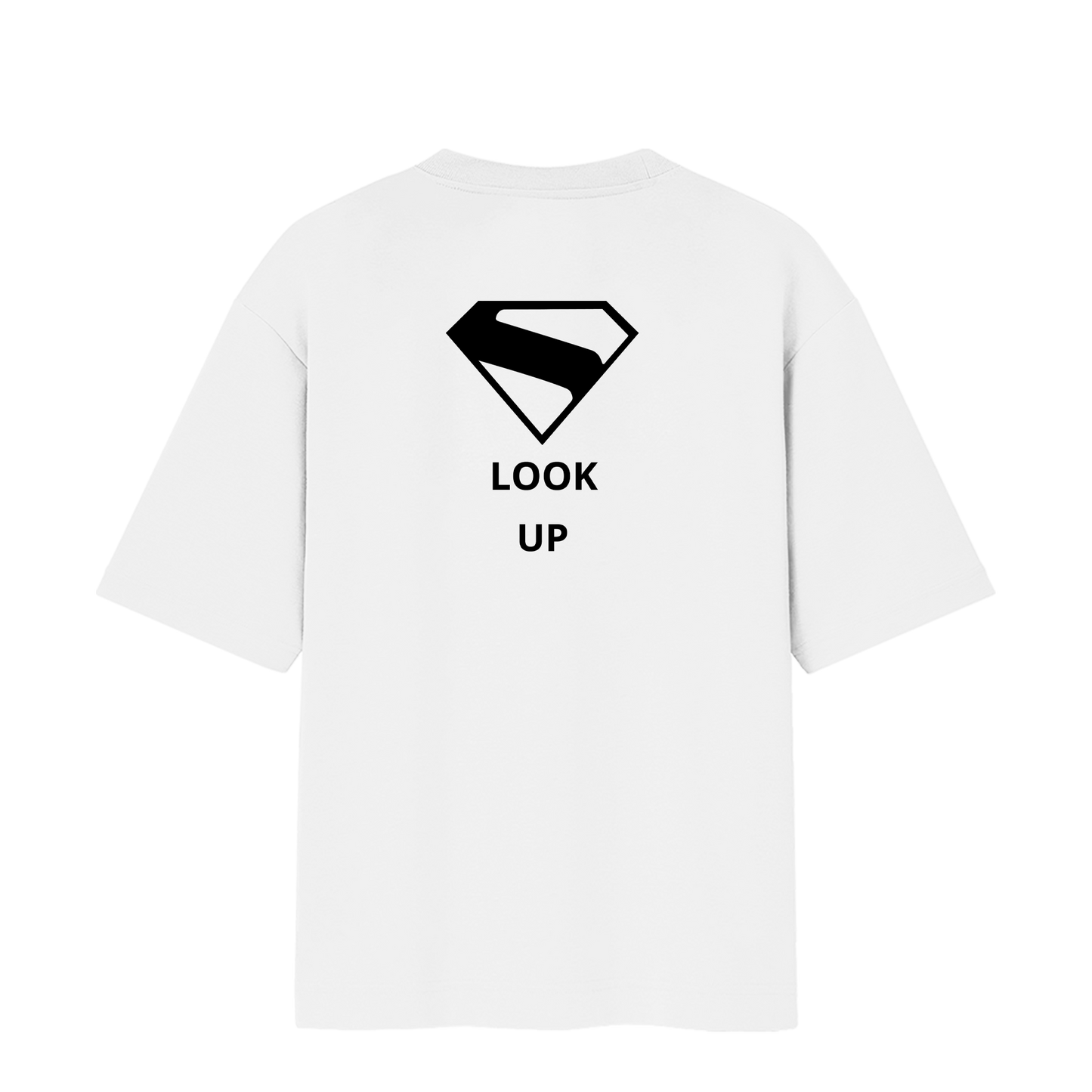 LOOK UP SUPERMAN OVERSIZED T-SHIRT