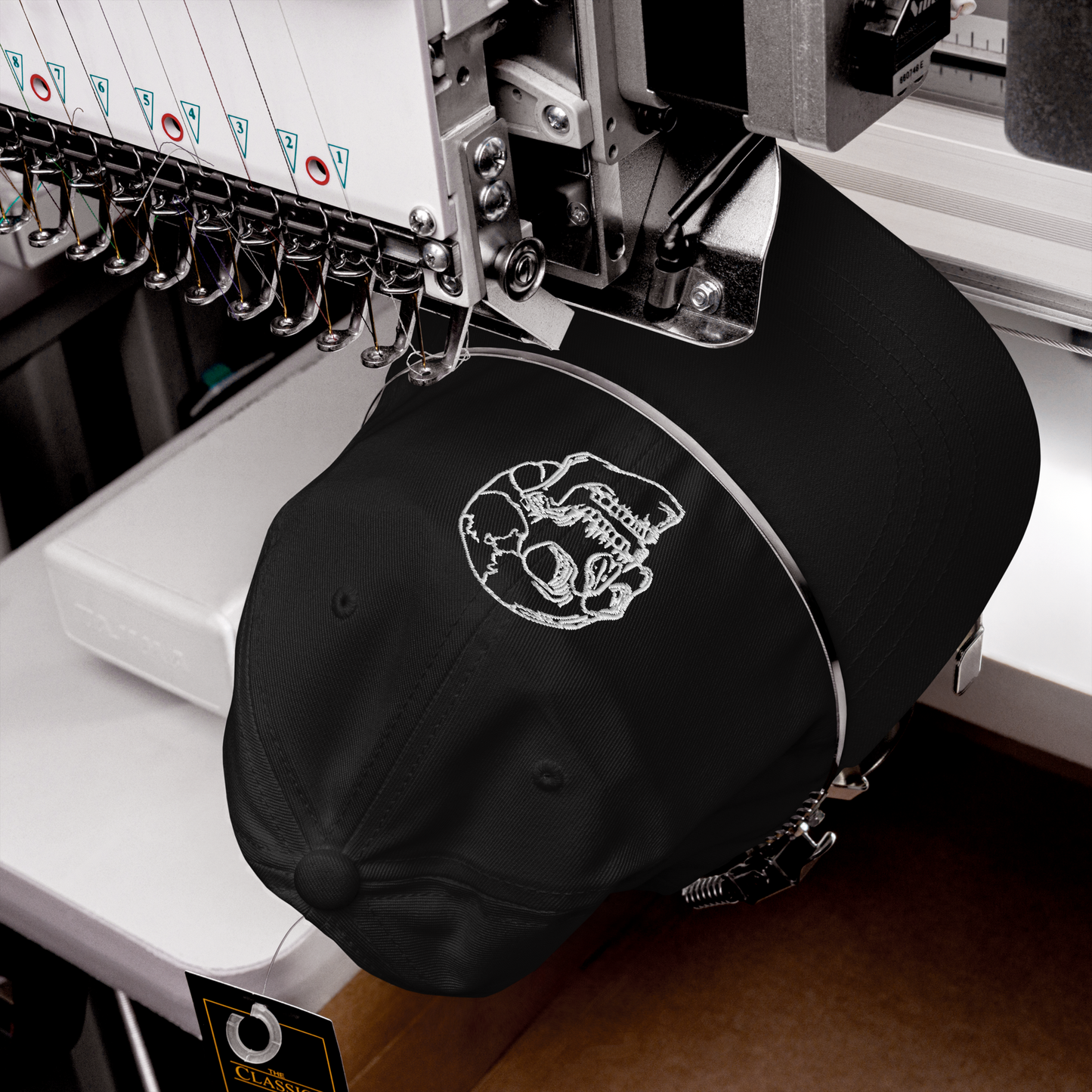 SKULL FACE BASEBALL CAP