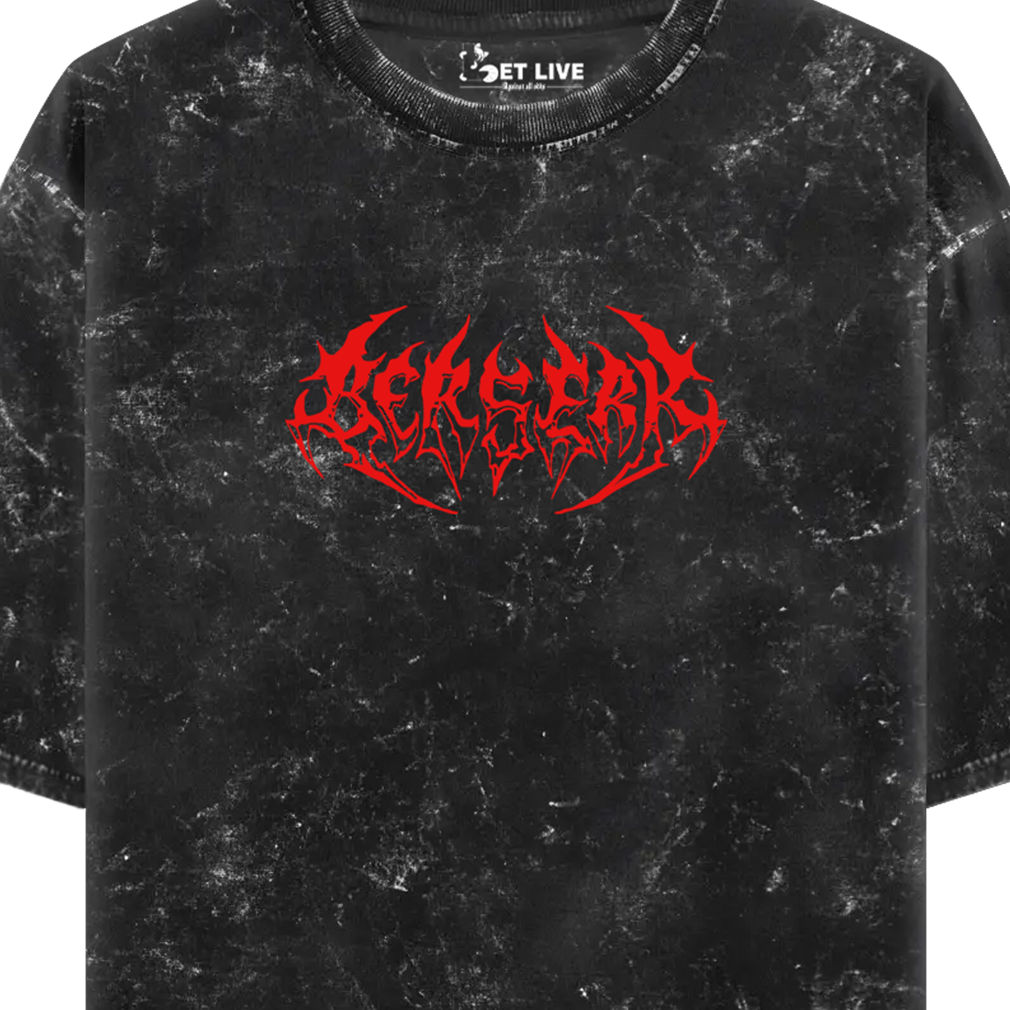 BERSERK LIMITED EDITION OVERSIZED ACID WASH