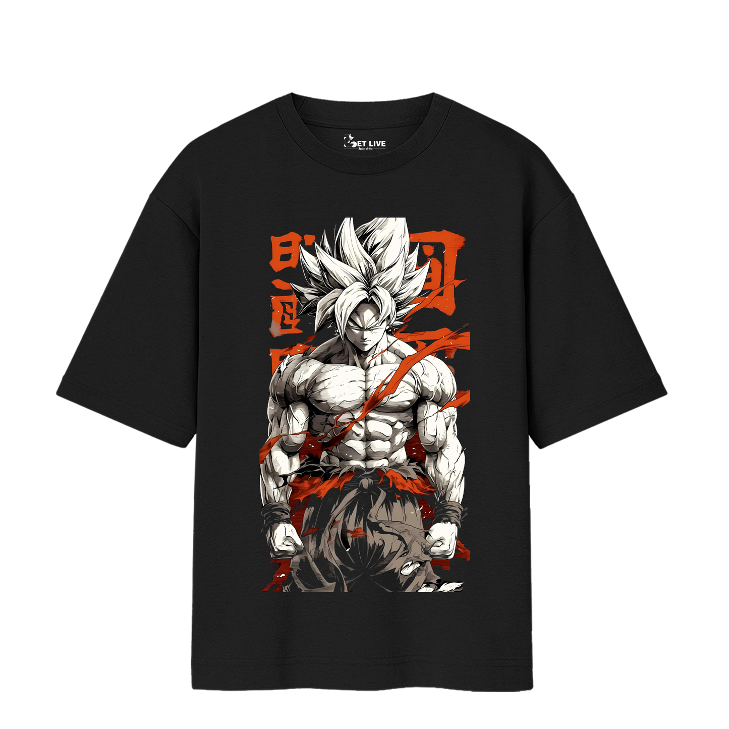 GOKU POWER OVERSIZED T-SHIRT