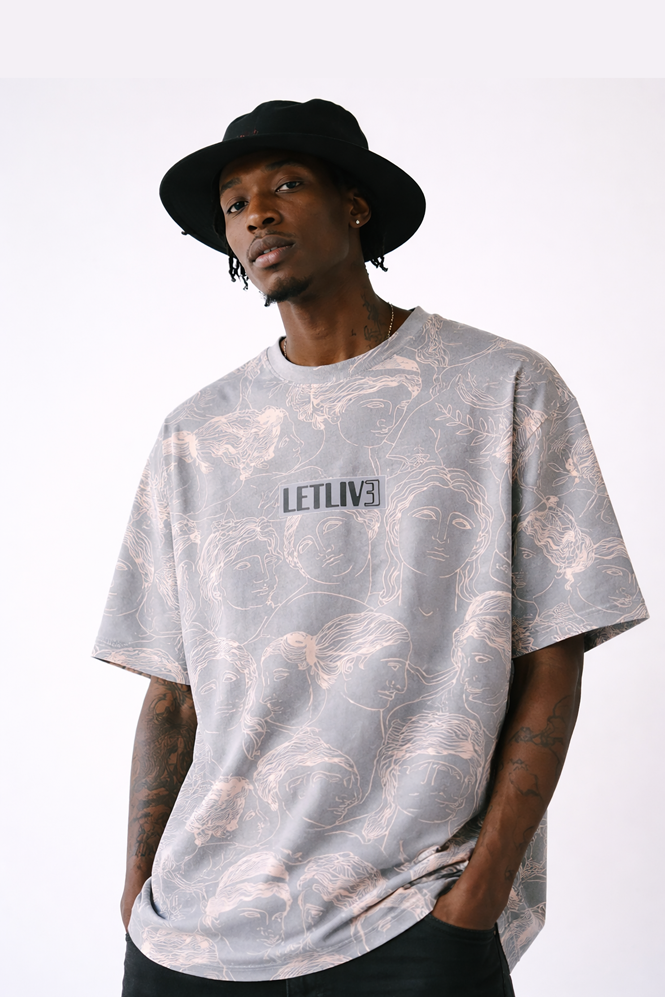 GREEK PATTERN UNISEX T-SHIRT