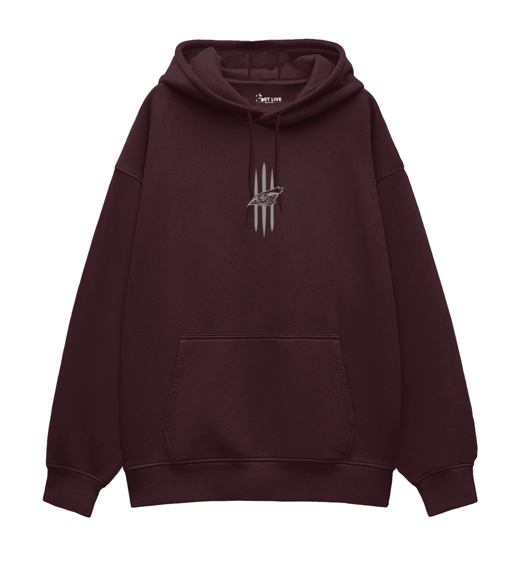 DEMON SLAYER : AKAZA OVERSIZED HODDIE