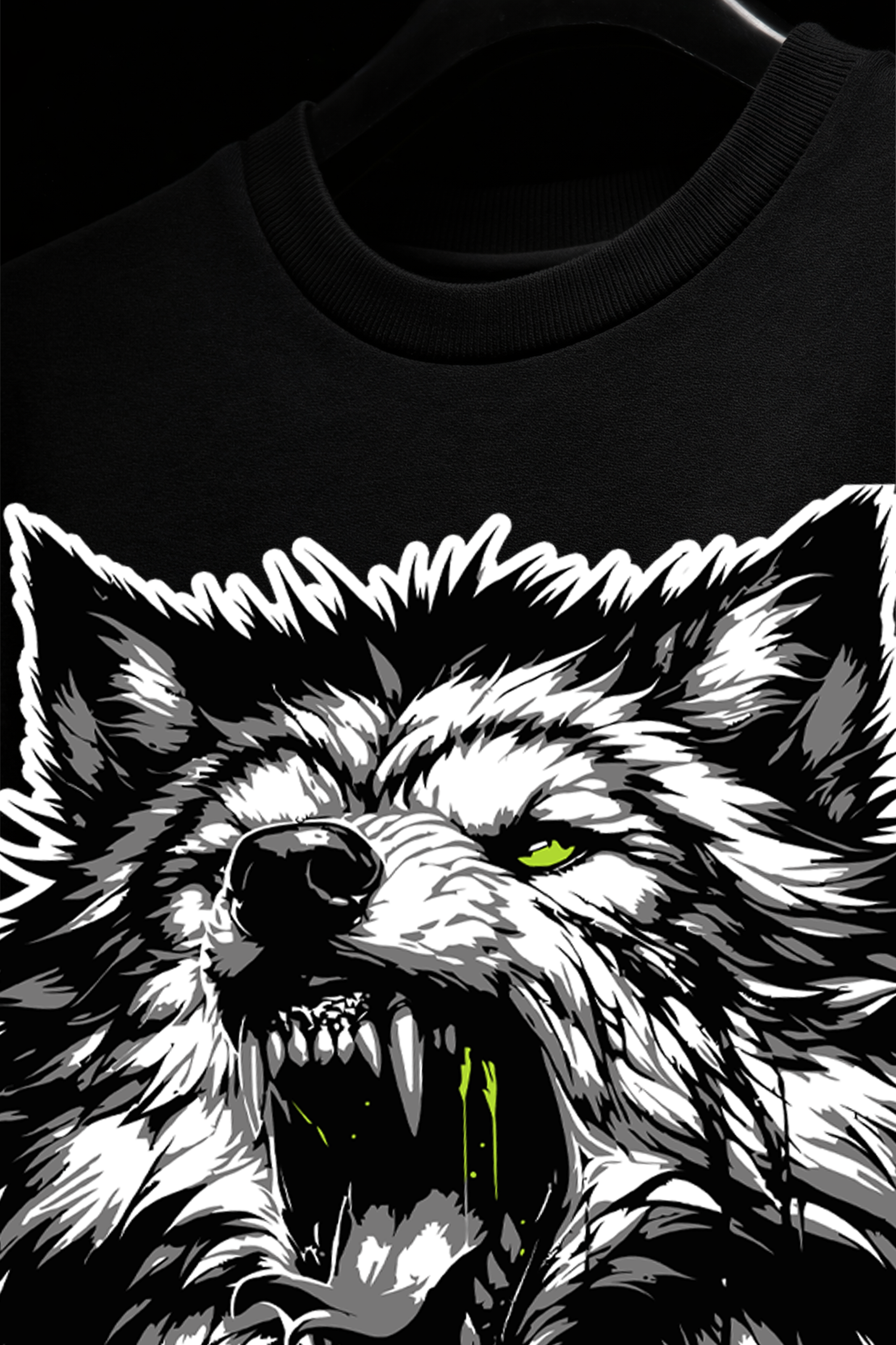 ALPHA - WOLF UNISEX OVERSIZED T-SHIRT