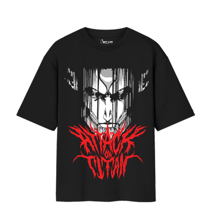 WALL BREAKER ATTACK ON TITAN OVERSIZED T-SHIRT