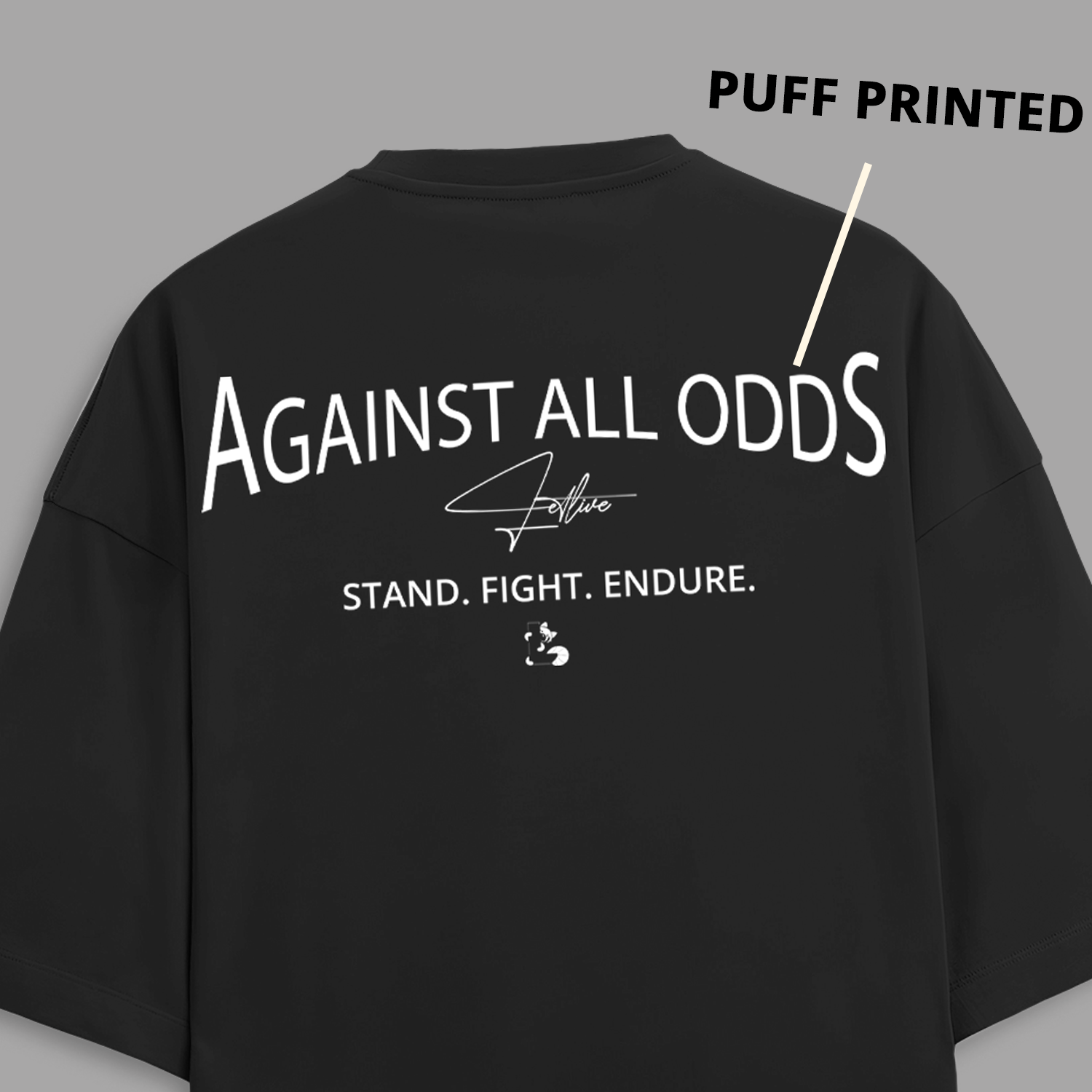 LETLIVE TAG OVERSIZED T-SHIRT