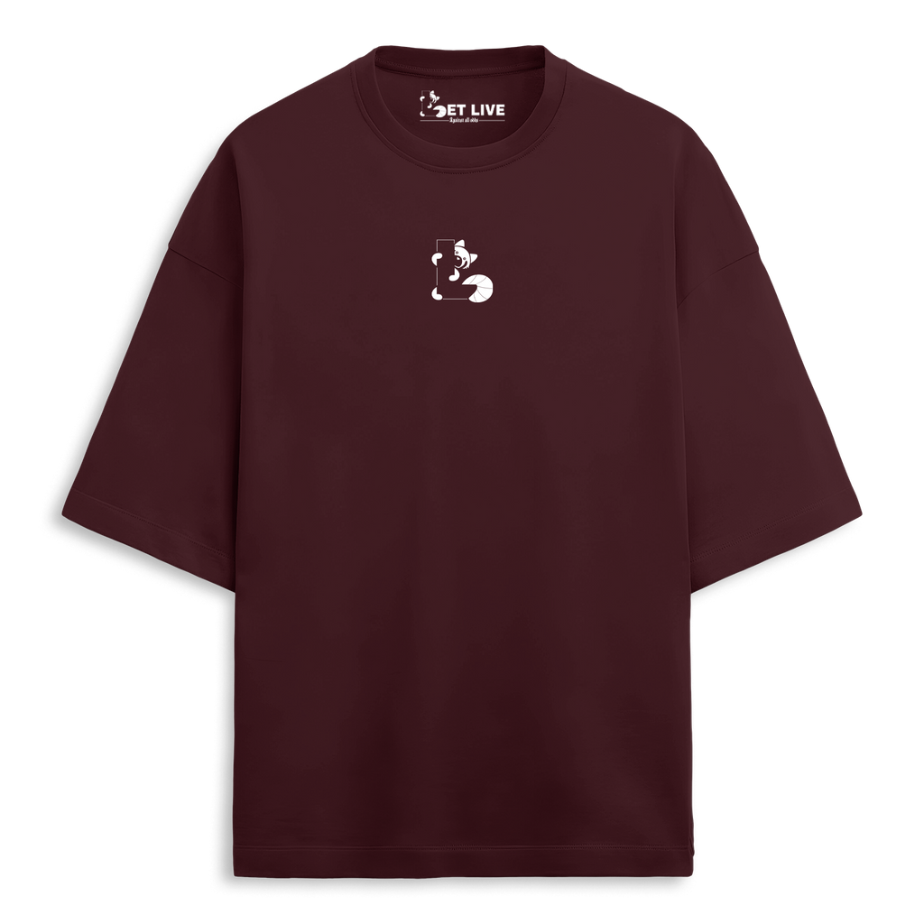 LETLIVE TAG OVERSIZED T-SHIRT
