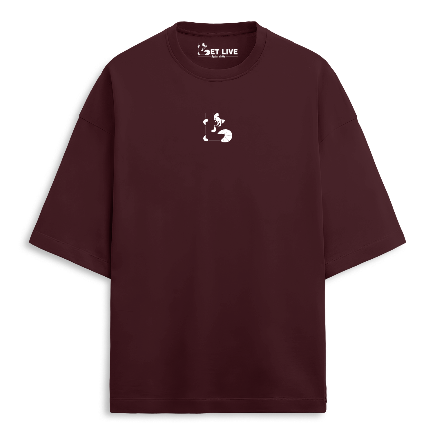 LETLIVE TAG OVERSIZED T-SHIRT