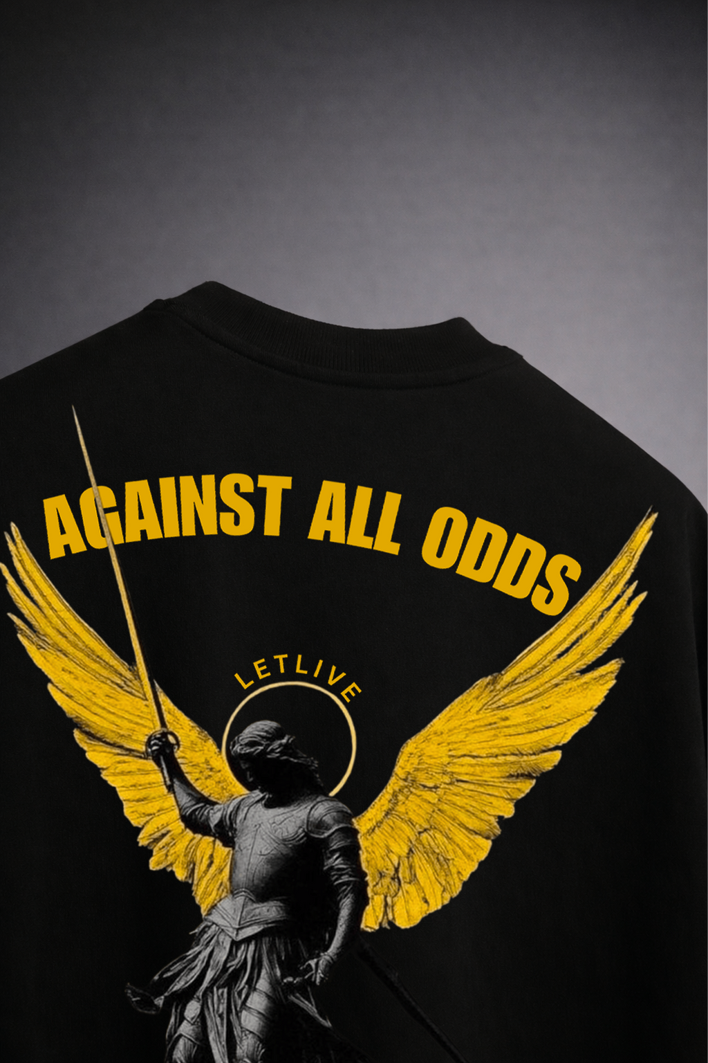 ARCHANGEL MICHAEL UNISEX OVERSIZED T-SHIRT