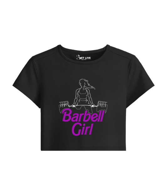 BARBELL GIRL BABY TEE