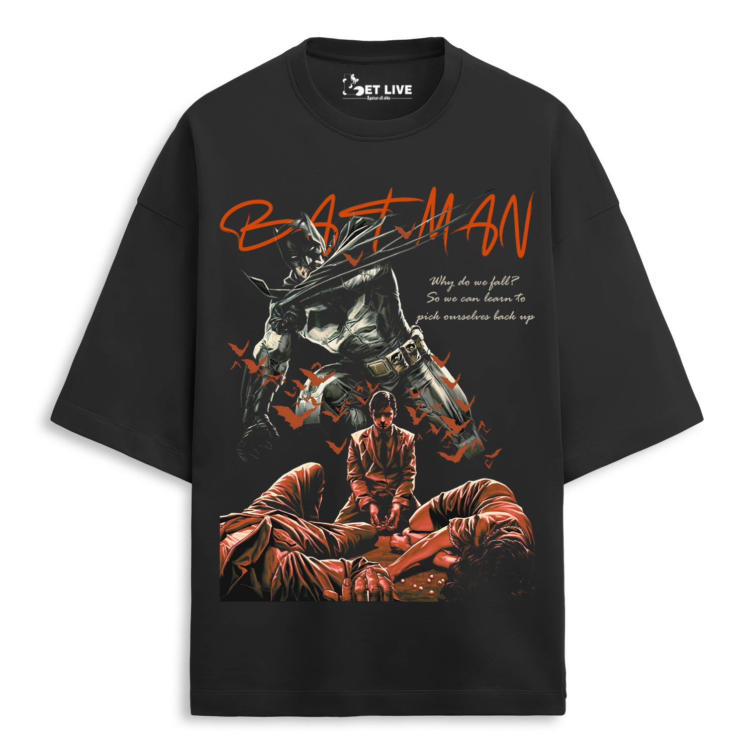 SECRET ORIGINS OVERSIZED T-SHIRT