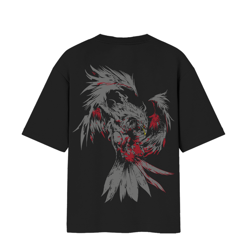 BLOOD WING  OVERSIZED TSHIRT