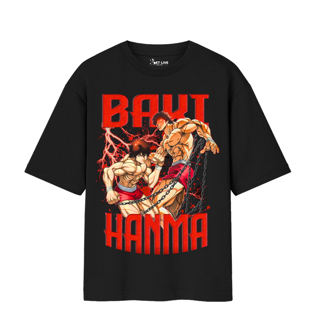 BAKI HANMA OVERSIZED T-SHIRT