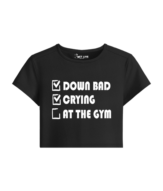AT THE GYM BABY TEE