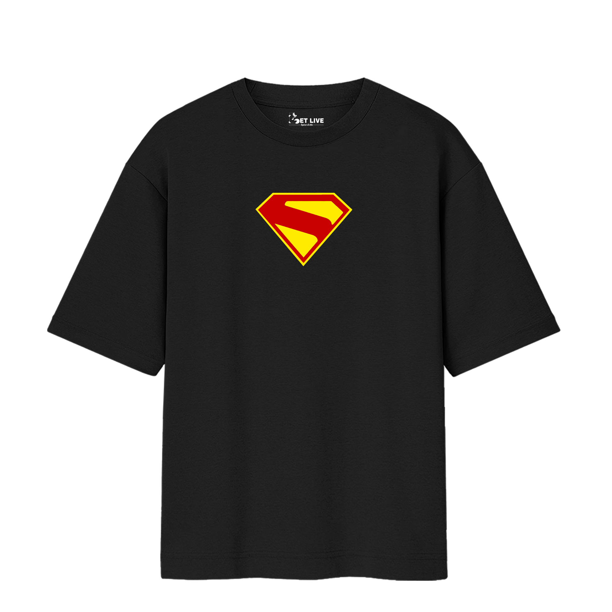 SUPERMAN S-SHIELD OVERSIZED TSHIRT