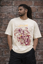 OUTGUNNED UNISEX OVERSIZED T-SHIRT