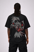 BLOOD WING  OVERSIZED TSHIRT