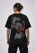 BLOOD WING  OVERSIZED TSHIRT