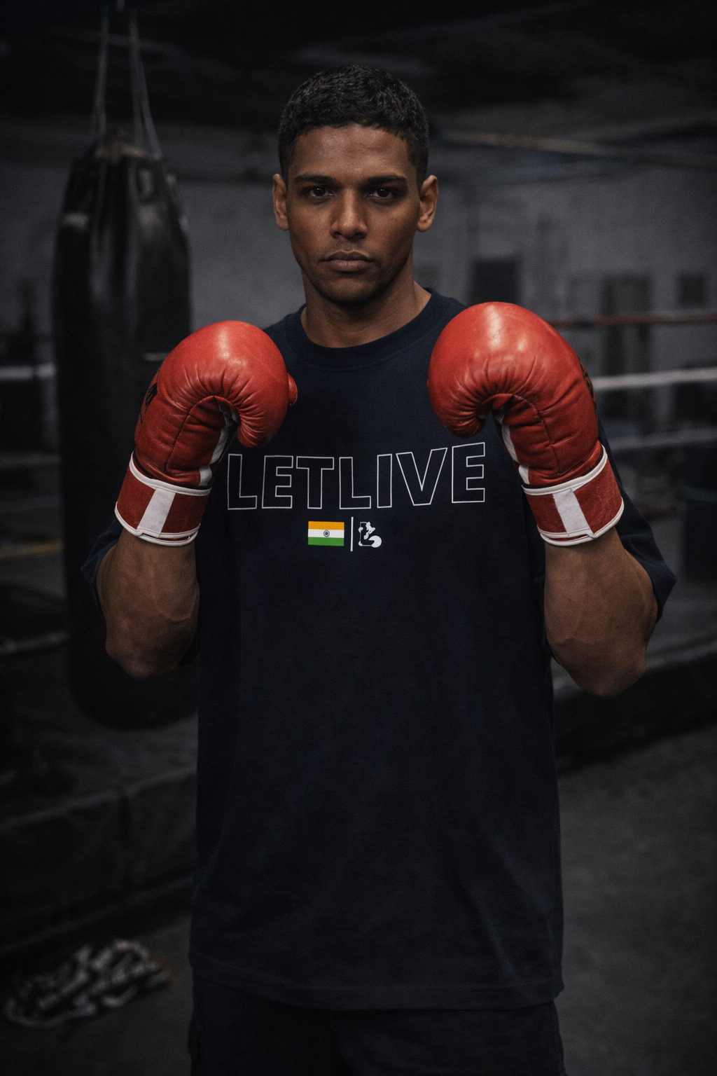 LETLIVE INDIA OVERSIZED T-SHIRT