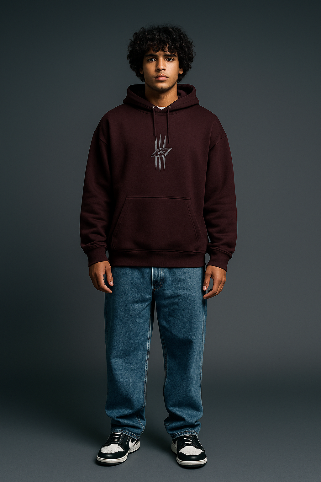 DEMON SLAYER : AKAZA OVERSIZED HODDIE