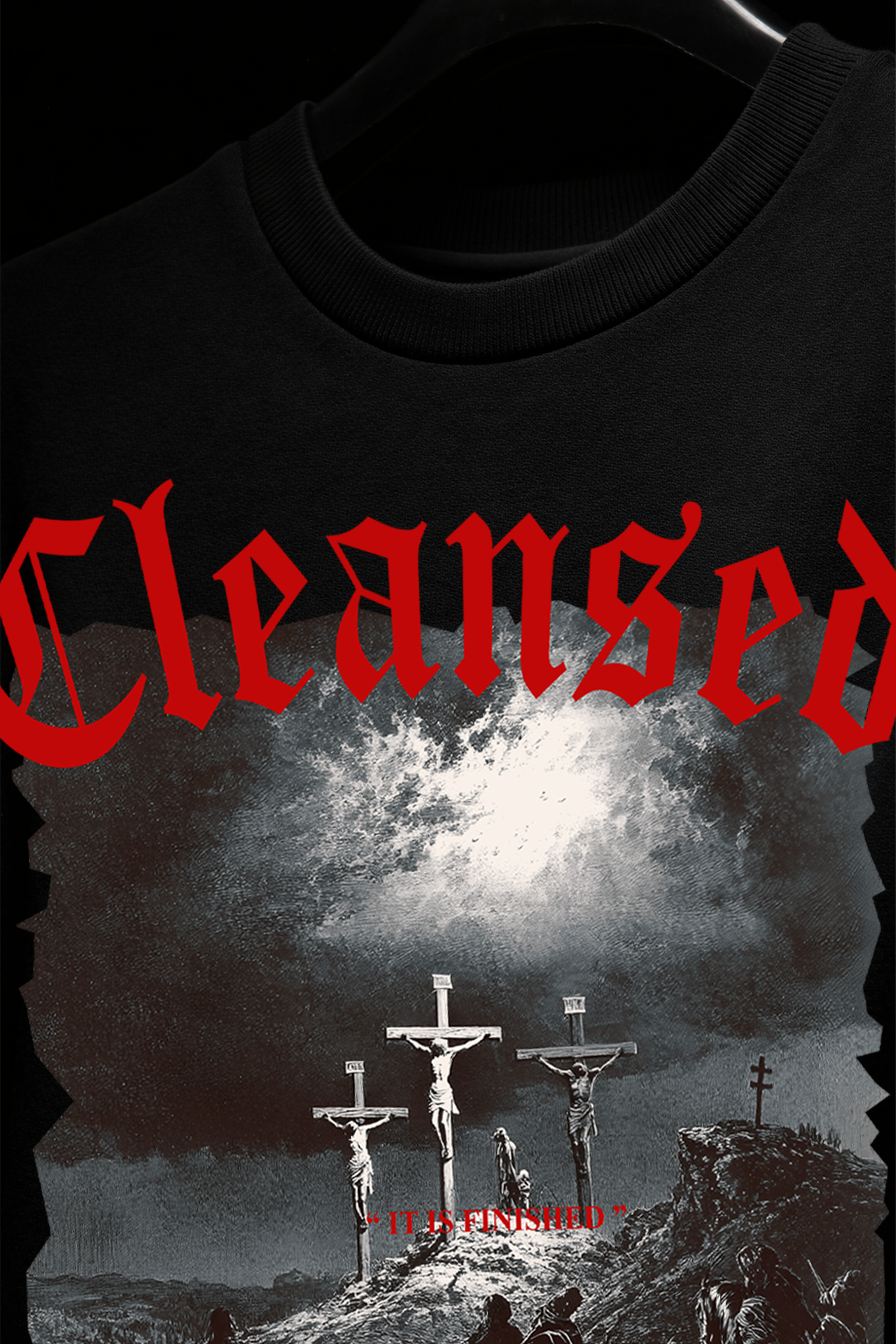 CLEANSED UNISEX OVERSIZED T-SHIRT
