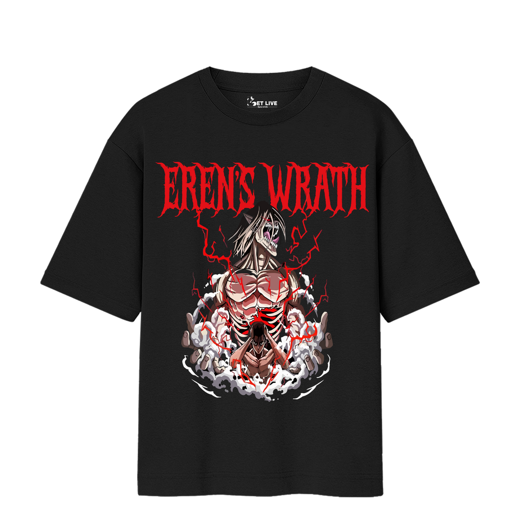 ERENS WRATH - ATTACK ON TITAN OVERSIZED T-Shirt