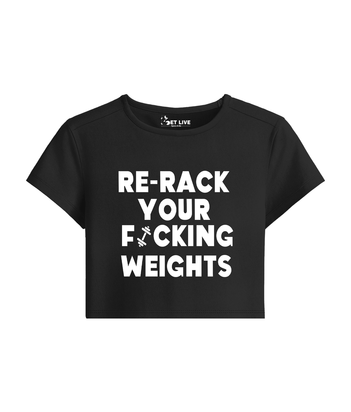 RE-RACK WEIGHTS BABY TEE