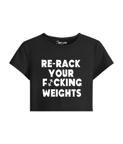 RE-RACK WEIGHTS BABY TEE