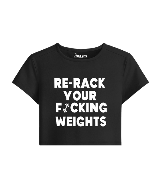 RE-RACK WEIGHTS BABY TEE