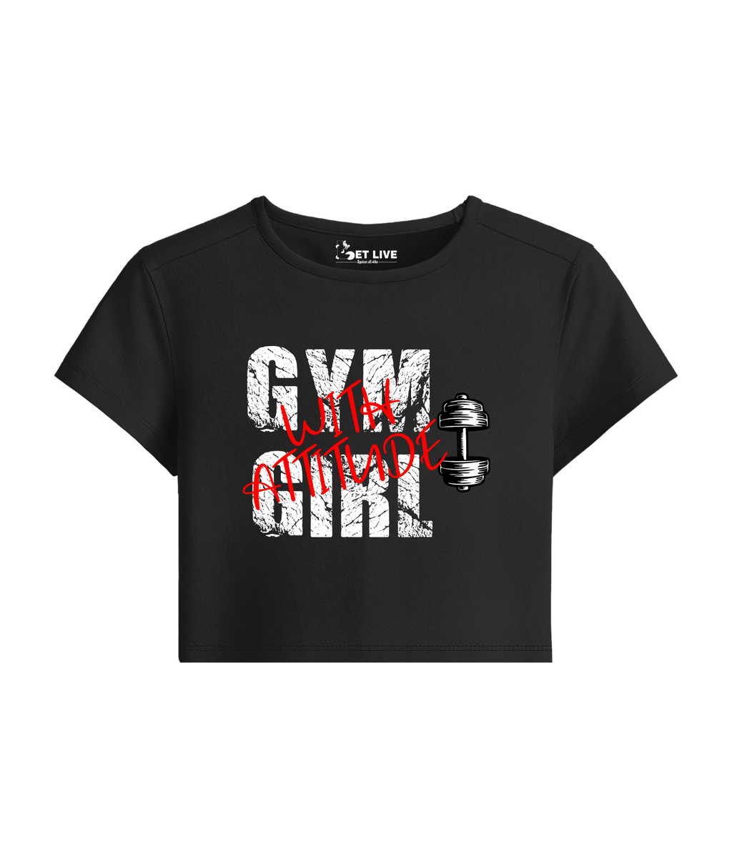 GIRL WITH ATTITUDE BABY TEE