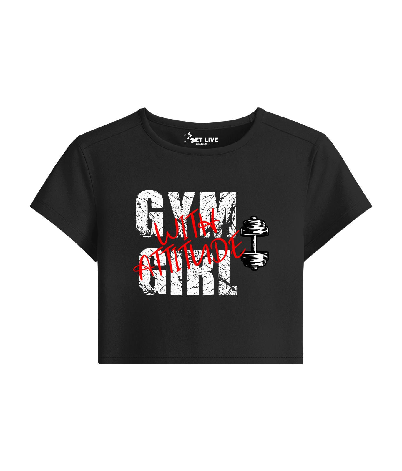 GIRL WITH ATTITUDE BABY TEE