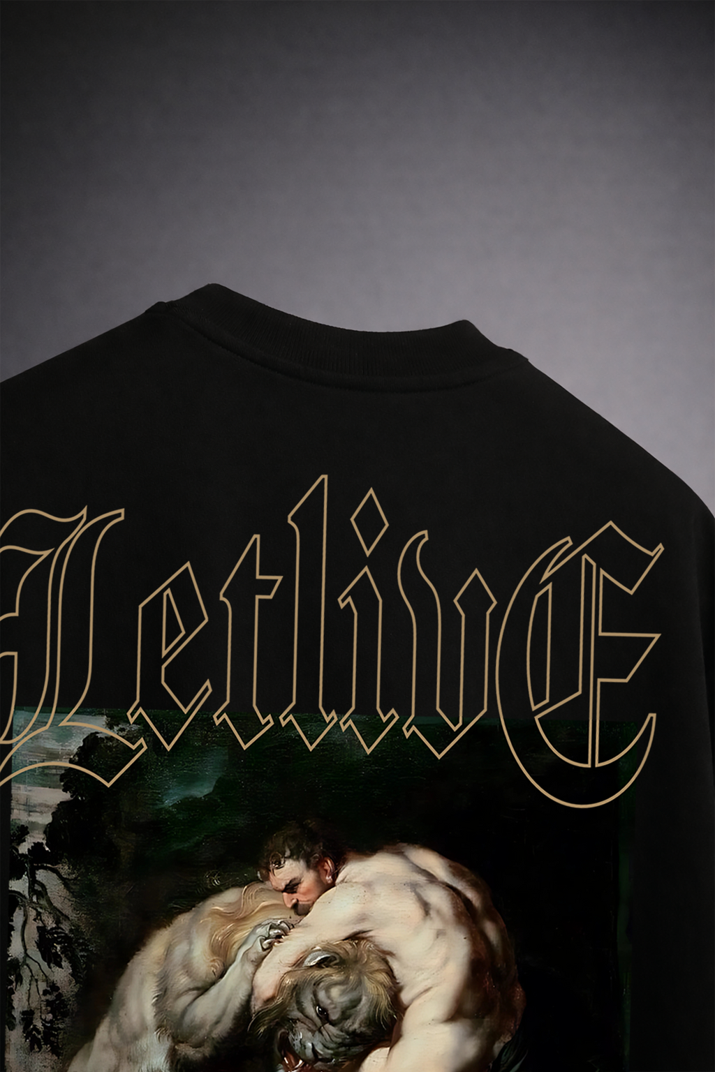 HERCULES NEMEAN LION UNISEX OVERSIZED T-SHIRT