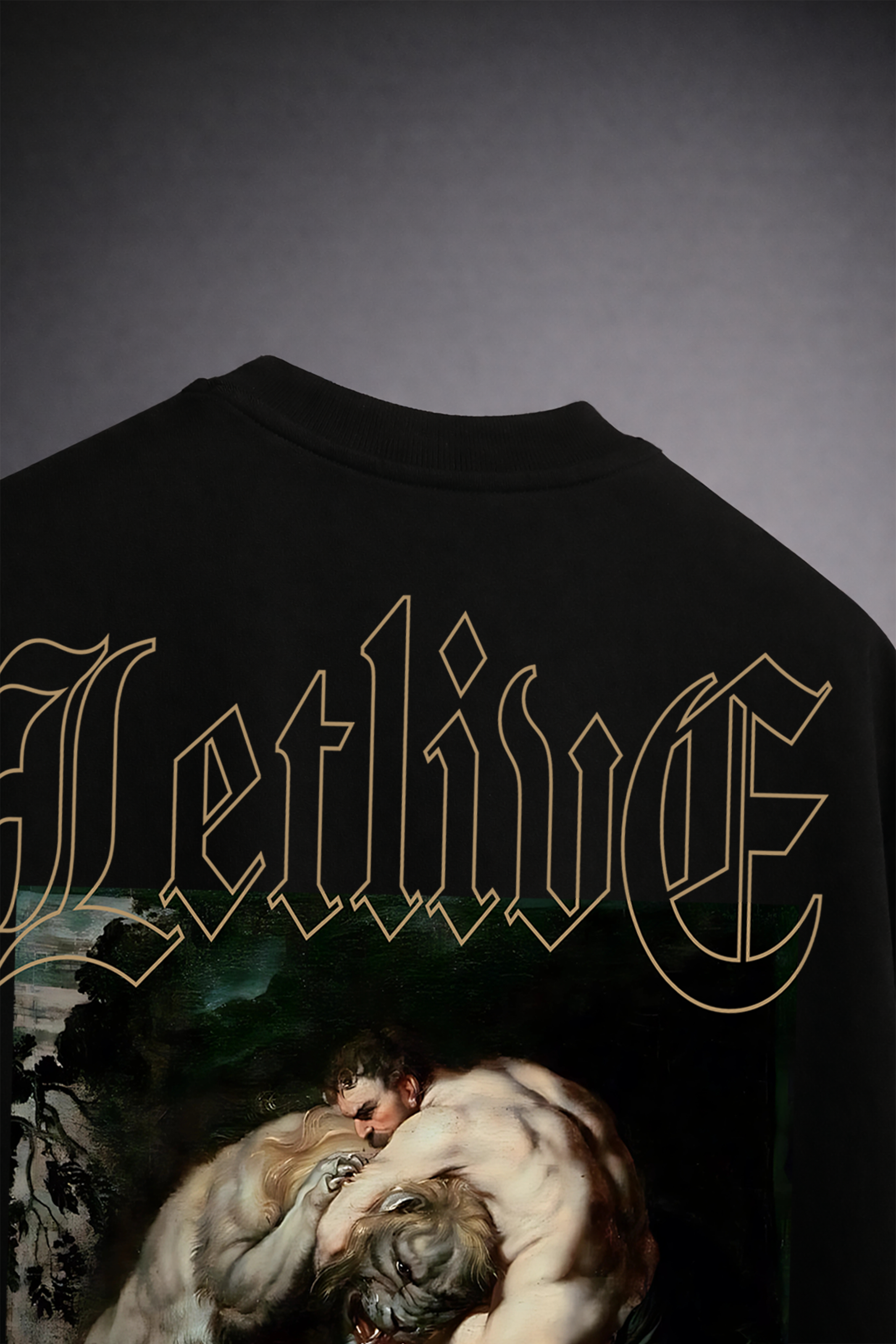 HERCULES NEMEAN LION UNISEX OVERSIZED T-SHIRT