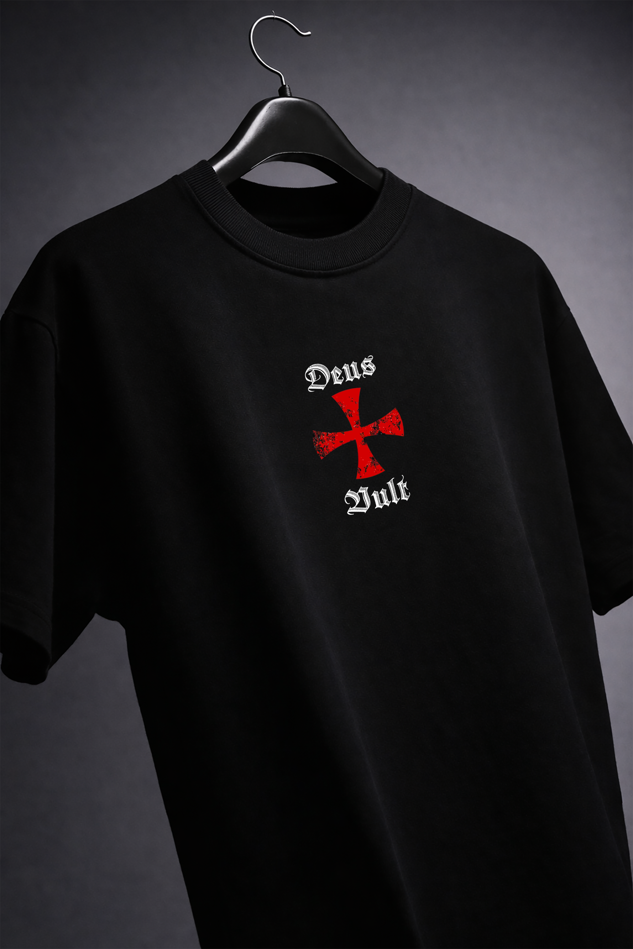 KNIGHT TEMPLAR FAITH UNISEX OVERSIZED T-SHIRT