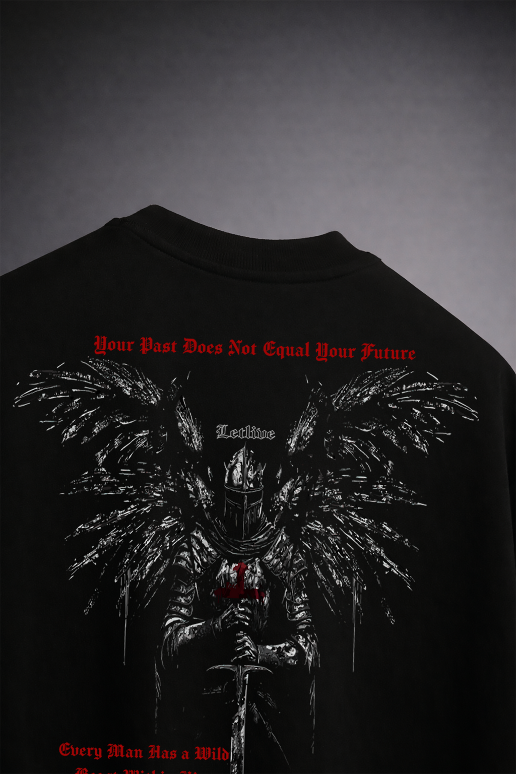 FEARLESS : KNIGHT TEMPLAR OVERSIZED T-SHIRT