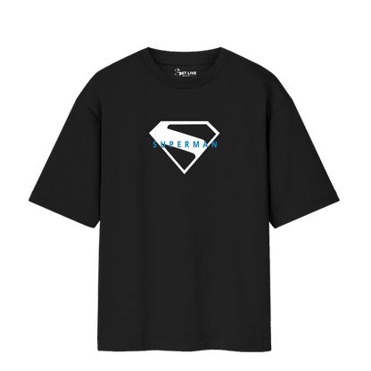 SHIELD SUPERMAN OVERSIZED T-SHIRT