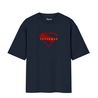 SHIELD SUPERMAN OVERSIZED T-SHIRT