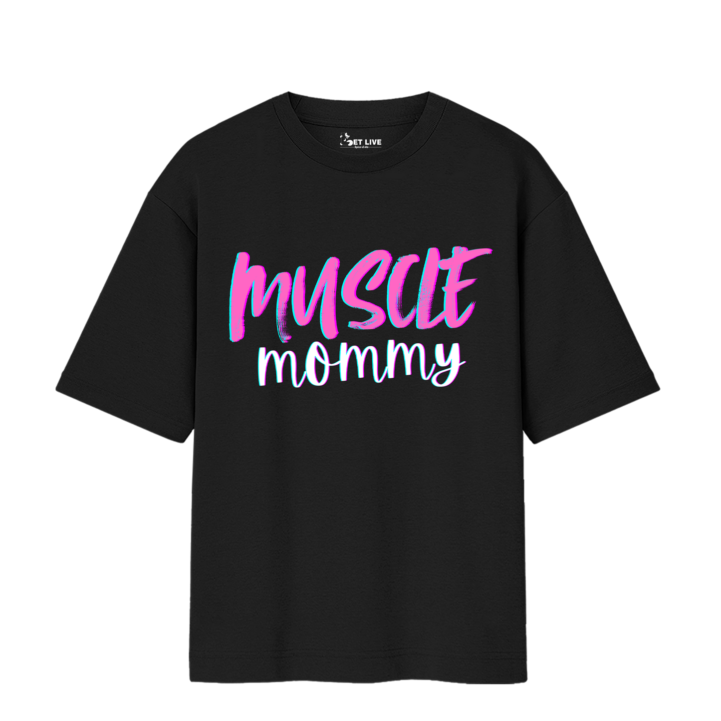 MUSCLE MOMMY OVERSIZED T-shirt