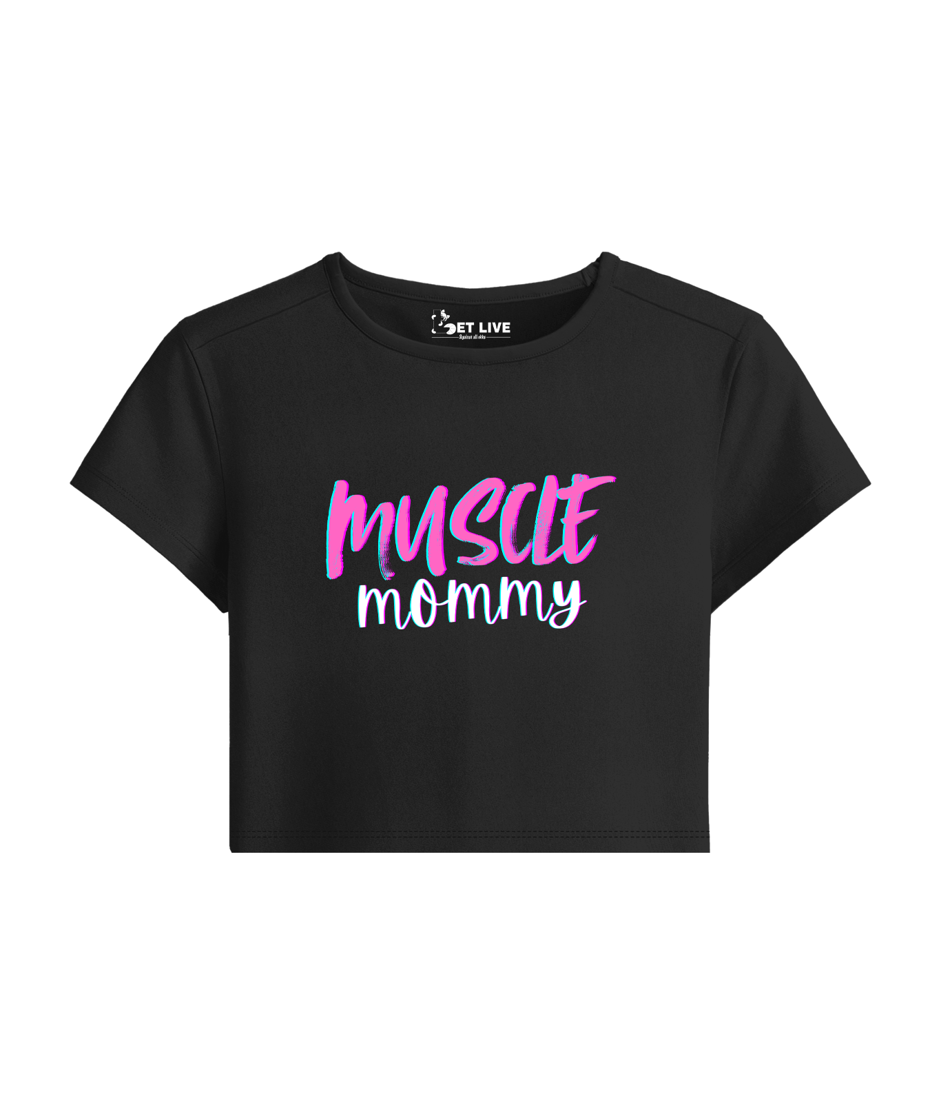 MUSCLE MOMMY BABY TEE