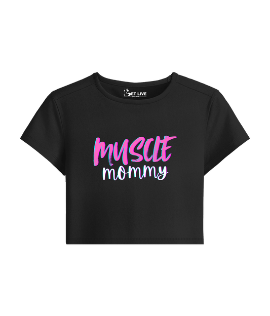 MUSCLE MOMMY BABY TEE
