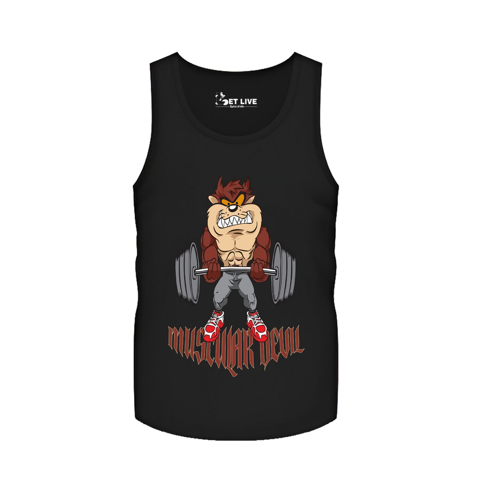 MUSCULAR DEVIL TANK TOP