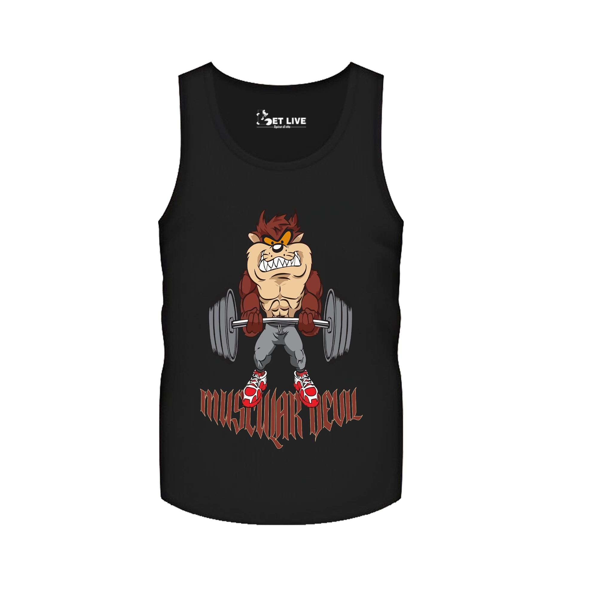 MUSCULAR DEVIL TANK TOP
