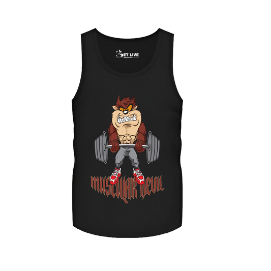 MUSCULAR DEVIL TANK TOP