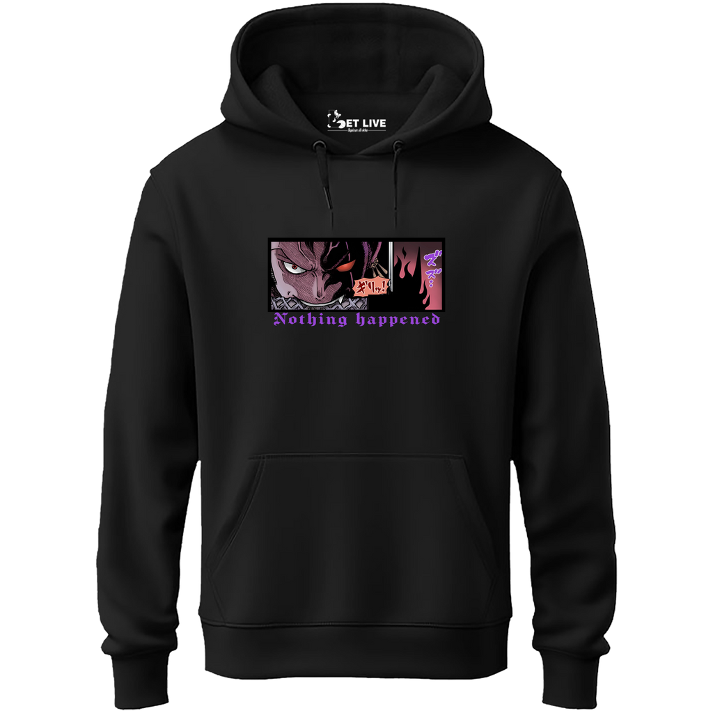 NOTHING HAPPENED ZORO Hoodie