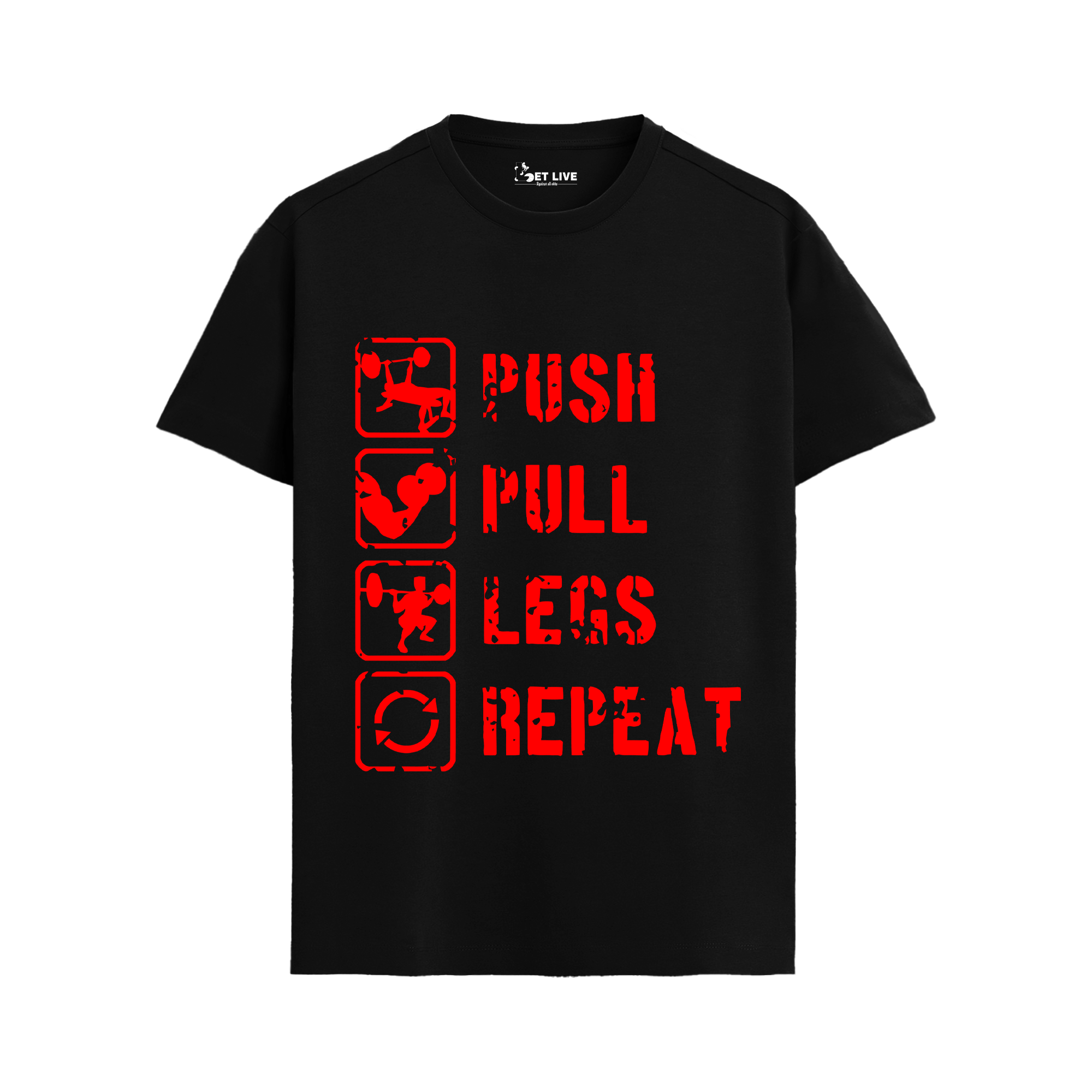 PUSH PULL LEGS Tshirt