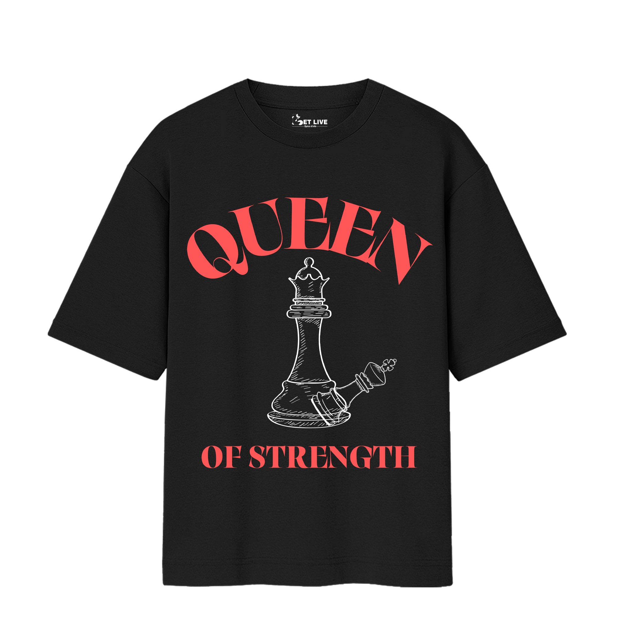 QUEEN OF STRENGTH OVERSIZED T-shirt
