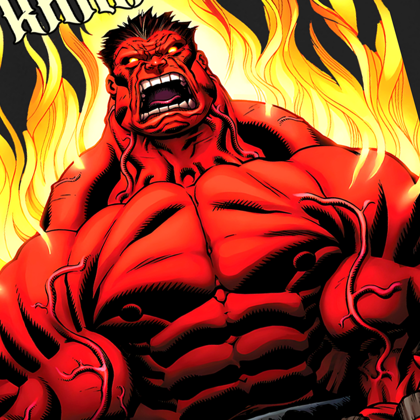 RED RAMPAGE - HULK